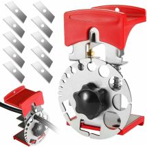 Spelacavi Manuale, Spelafili Manuale, Spelafili In Rame, Spelafili Portatile Con Profondità Regolabile E 10 Lame