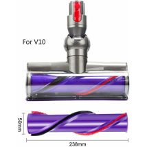 Brosse À Rouleaux À Entraînement Direct Grande Brosse À Rouleaux Pour Aspirateur Dyson V10.-