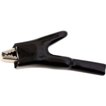 Mueller Electric - Bu-121-0 Krokodilklemme Schwarz Klemmbereich Max.: 15 Mm Länge: 94 Mm 1 St.
