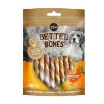 Zeus – Chicken Twist Dog Bones – Rawhide-Free Chews for Healthy Teeth – 734387