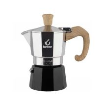 Cafetera Miss Moka Woody Tz 1 – Aluminio – 1 taza