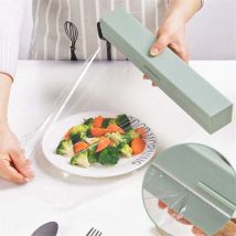 Distributore e taglierina per pellicola trasparente – Utensile da cucina essenziale – Materiale plastico ecologico, lama in acciaio inox – JSCSK-1550