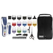 Wahl Color Pro Cordless Combo Akku Haarschneider 0,8 - 11 Mm ( 09649-916 ) + Akku Trimmer + 10x Aufsteckkamm