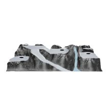 Corvara-Landschaft 120 x 40 cm – Dekoration – Weihnachtsdorf – MY51