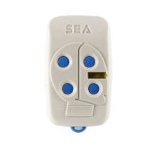 Sea – 4-Channel Rolling Code Remote Control for Gates and Garage Doors – 433MHz Frequency – Dimensions: 7cm x 4cm x 1.5cm