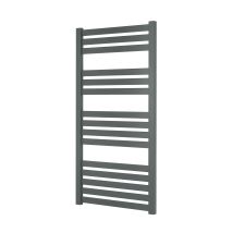 Greenedhouse - Algarve (vas) Electric Black Heated Towel Rail 600 X 960mm