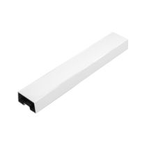 Perfil De Compensación Universal De Aluminio Cromado Para Mampara De Ducha H 198