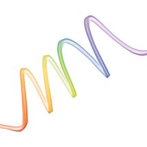 Xanlite - Ruban Led 3m Multicolore Rvb - Usb Avec Télécommande - Flexible Et Sécable - Lsbn3rvbex