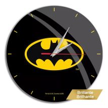 Reloj De Pared Leotec Brillo Batman 004/ Negro