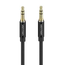 Vention Stereo Audiokabel 3,5mm Klinkenstecker – 3m – vergoldete Anschlüsse – Aluminiumgehäuse – schwarz