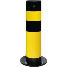 Poteau de sécurité – Hauteur 665 mm – Acier galvanisé jaune – Poteau à cheviller – Quantité par pack, Hauteur