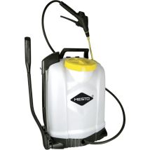 Mesto Pulverizador de dorso 18 litros – Plástico – Boquilla de latón – Manguera de 15 m – Ergonomía avanzada