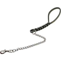 Guinzaglio Per Cani Doppia Treccia Con Catena 600 Mm