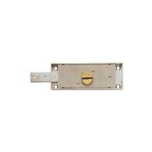 Cerradura para persiana DM SX – Art. 8633 – Caja 155x55 mm – Pestillos de una mangueta