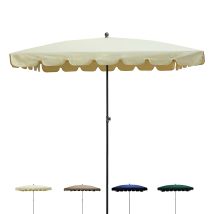 Sombrilla Antiviento Rectangular De Diseño Para Exteriores Allegro 86r - Beige