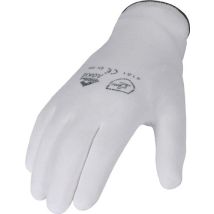 Asatex - Guantes Talla 9 Blanco En 388 Psa Ii Nailon Con Pu (por 12)