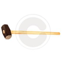 Inferramenta - Mazza A Due Teste Manicata In Acciaio Forgiato Manico Legno Kg 4 Mazzuola