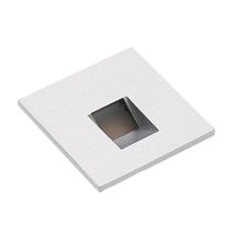 Wandeinbaustrahler Vexi aus Aluminium – LED – 7,5 cm x 7,5 cm – 2700K/3000K/4000K – Silber – für Wohnzimmer, Esszimmer, Flur