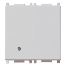 Vimar - 14006.2.sl Deviatore 1p 20ax 2m Silver