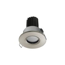 Plafonnier Encastré Palma Fijo Redondo Ip65 Dali Led Cob 15.60w 2145lm(1694lm) Cri90 4000k 38o Chromé Mat