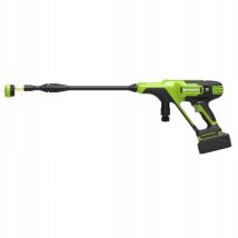 Greenworks G24pw Idropulitrice A Batteria - 24 Bar, 180 L/ora, 300w Con Bottiglia Di Detersivo E Tubo Da 6m Con Sifone, Senza Batteria 24v E 