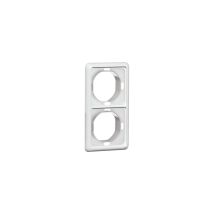 Peha Rahmen 2-fach Ws Waage/senkrecht D 80.672 Wu W