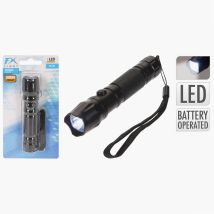 Schwarze Aluminium-taschenlampe 11 Cm, 45 Lumen Fx Light