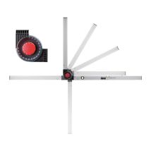 Bmi Medidor De Ángulos Winkelstar Rango De Medición 0-270 Grados Longitud De Brazo 60x120cm - 715 060 120