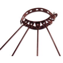 Stendibiancheria Per Tubi Stufa 8-12 Cm Colore Marrone