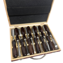 Holzschnitzmesser Hersteller Von Holzschnitzwerkzeugen Schnitzmeißel 12-teiliges Set Schnitzmeißel Holzbearbeitungsmeißel Klinge Drehwerkzeug