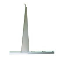 Alma - Cartel Regalhalter 620 Silber 30 Cm