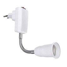 Douille E27 Avec Interrupteur Pour Lampe Murale Cuisine, Ac 220v, Support Lampe Douille E27 À Poser, Spot Lampe Murale Sans Fil Pour Lampe De Lecture,