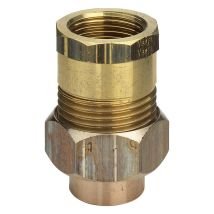 Viega Italia Srl - Viega Rohrverschraubung 94340g Konischdichtend In 22mm X Rp1 Rotguss