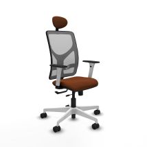 Silla De Oficina Piqueras Y Crespo Motilla Blanco Espuma Alta Densidad