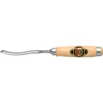 Formón de madera curva 10mm – Cuchilla en forma de S – Para trabajar en lugares difíciles de alcanzar