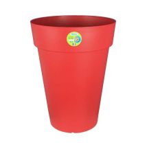Riviera - Maceta De Flores Soleilla - Redonda - Ø 50 X 66 Cm - Rojo