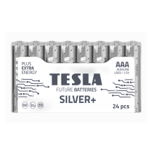 Piles Alcalines Tesla Silver+ Lr03 F24 1,5 V (lot De 10)