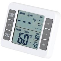 Vtizikl Thermomètre De Congélateur Numérique Sans Fil Capteur De Température Intérieure/extérieure Avec Alarme Sonore