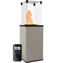 Kratki - Gaskamin Patio Mini Quarzstein Filo Oro Gasheizgerät 4-8,2 Kw