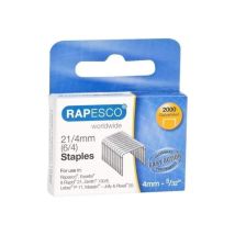 Rapesco Heftklammern Galvanisiert 21/4 Typ 6/4 Box 2000