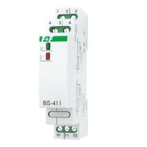 Relé De Pulso Biestable Bis-411 De 230 V Y 16 A Con Interruptor De Encendido/apagado Para Riel F&f 4017