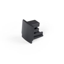 Mi Light - Tapón Final Para Carril Trifásico De Superficie - Compatible Con - Negro