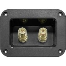 Collegamento a vite per altoparlante – 1 pz. – Morsetti placcati oro – DYNAVOX