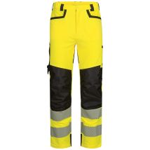 Warnschutzbundhose Reims Gr.48 Gelb/schwarz Elysee