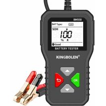 Testeur De Batterie Auto 6v 12v 24v,bm550 100-2000 Cca 2-200ah Testeur D’alternateur Automobile Analyseur De Batterie Numérique Pour Voiture/camion/
