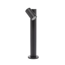 Lampioncino Tulimar in Alluminio Nero – Altezza 45 cm – IP65 – Illuminazione da Esterno – PRIOS