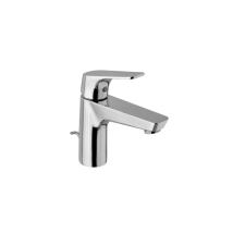 Alpi Rubinetterie - Miscelatore Monocomando Per Lavabo Medio, Scarico 1 1/4" In Ottone Cromato - Alpi Sport Plus