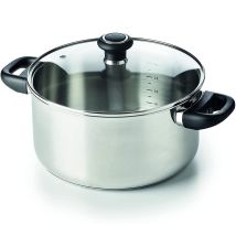 Cacerola Acero Inoxidable 24cm + Tapa - 12031244 - Beka -