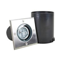 Lucande - Led Recessed Floor Light 'jos' Made Of Aluminium