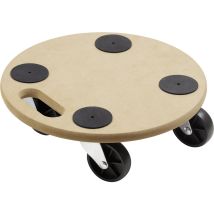 Meister Werkzeuge - 0821350 Transportroller Holz Traglast (max.): 150 Kg 350 Mm X 350 Mm X 100 Mm A